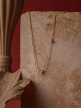 666 Angel Number Choker with Rose Quartz - CAMELLIA